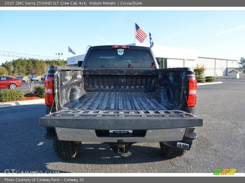 Iridium Metallic / Cocoa/Dune 2015 GMC Sierra 2500HD SLT Crew Cab 4x4
