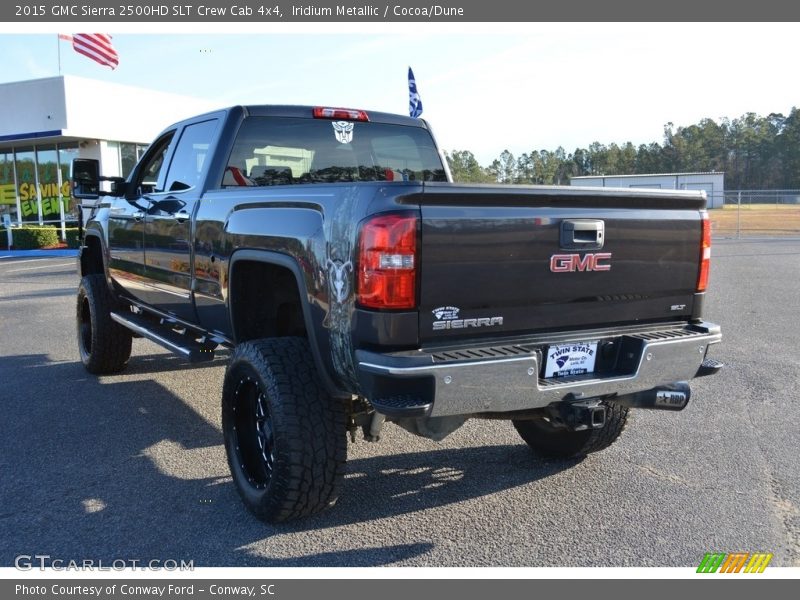 Iridium Metallic / Cocoa/Dune 2015 GMC Sierra 2500HD SLT Crew Cab 4x4