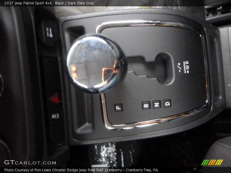 Black / Dark Slate Gray 2017 Jeep Patriot Sport 4x4