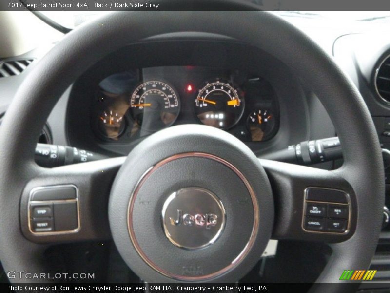 Black / Dark Slate Gray 2017 Jeep Patriot Sport 4x4