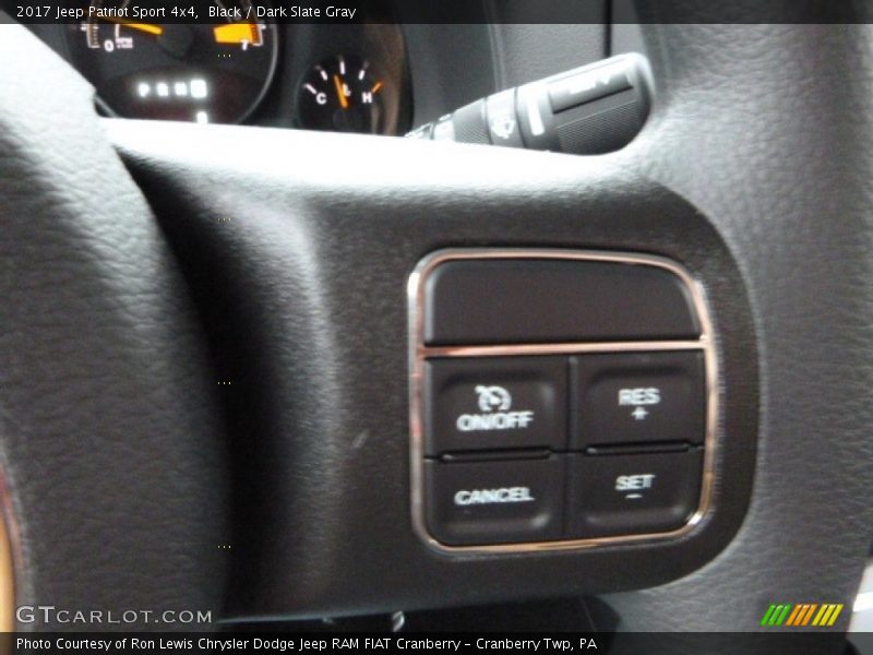 Black / Dark Slate Gray 2017 Jeep Patriot Sport 4x4