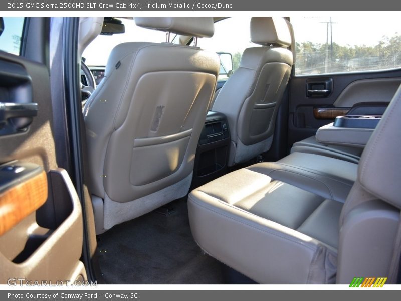Iridium Metallic / Cocoa/Dune 2015 GMC Sierra 2500HD SLT Crew Cab 4x4