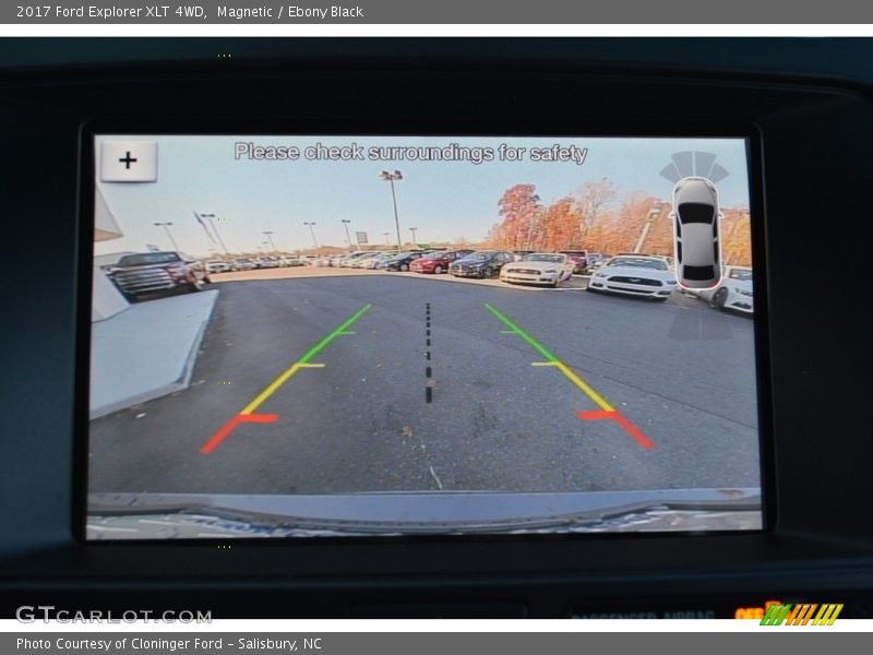 Magnetic / Ebony Black 2017 Ford Explorer XLT 4WD