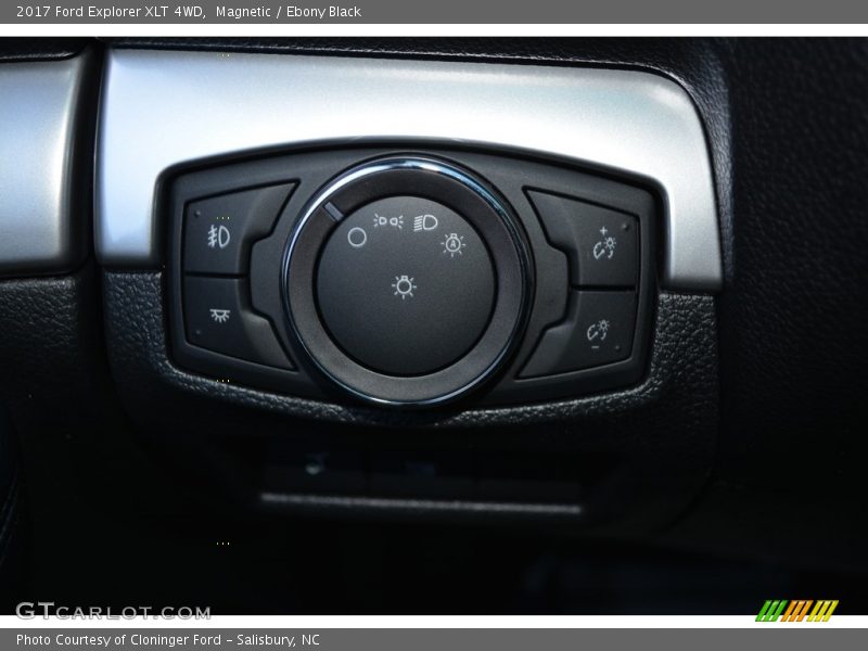 Magnetic / Ebony Black 2017 Ford Explorer XLT 4WD