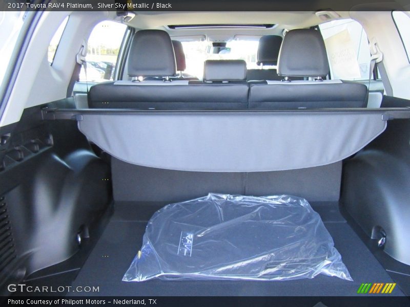 Silver Sky Metallic / Black 2017 Toyota RAV4 Platinum