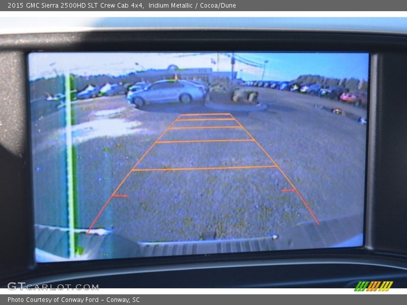 Iridium Metallic / Cocoa/Dune 2015 GMC Sierra 2500HD SLT Crew Cab 4x4