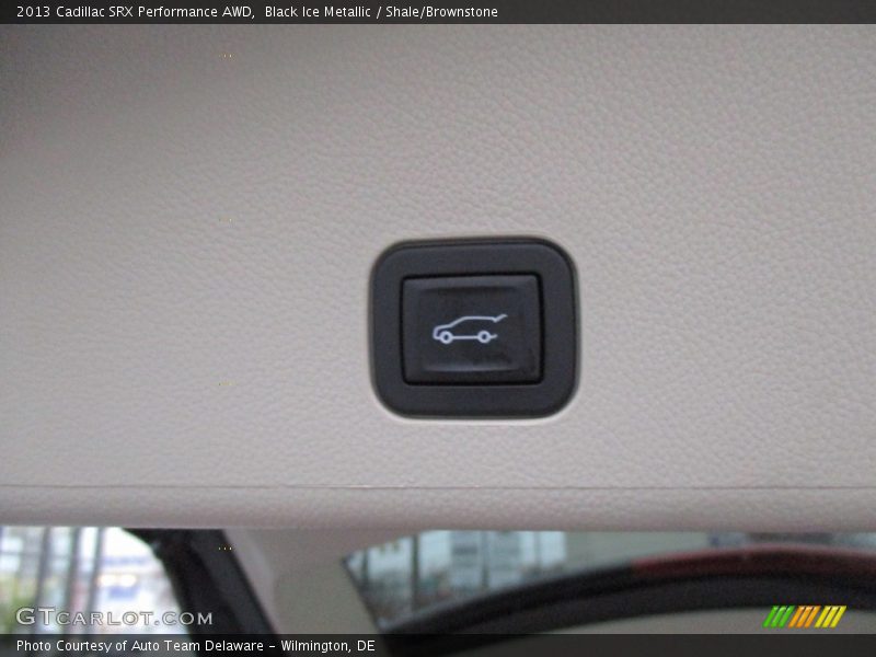 Black Ice Metallic / Shale/Brownstone 2013 Cadillac SRX Performance AWD