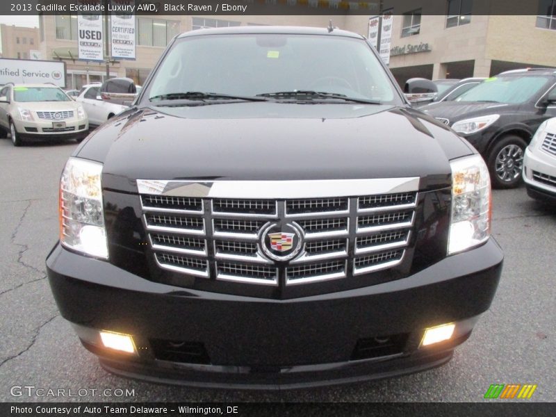 Black Raven / Ebony 2013 Cadillac Escalade Luxury AWD