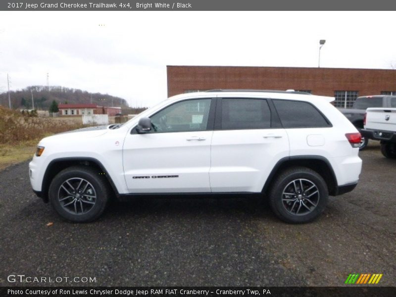 Bright White / Black 2017 Jeep Grand Cherokee Trailhawk 4x4