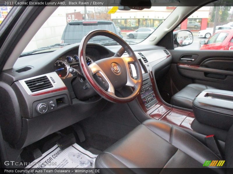 Black Raven / Ebony 2013 Cadillac Escalade Luxury AWD