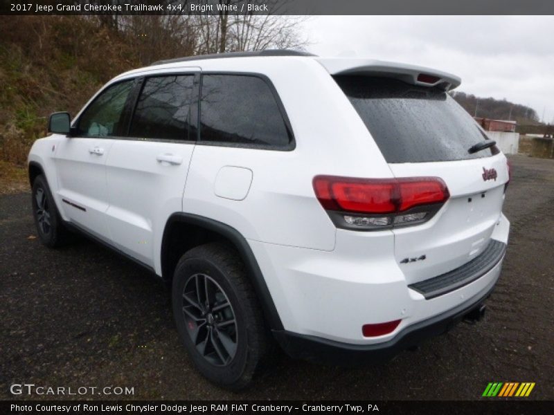 Bright White / Black 2017 Jeep Grand Cherokee Trailhawk 4x4