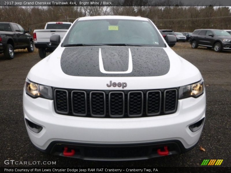 Bright White / Black 2017 Jeep Grand Cherokee Trailhawk 4x4