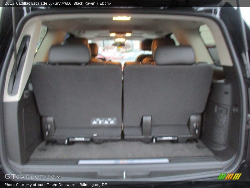 Black Raven / Ebony 2013 Cadillac Escalade Luxury AWD