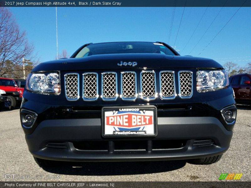Black / Dark Slate Gray 2017 Jeep Compass High Altitude 4x4