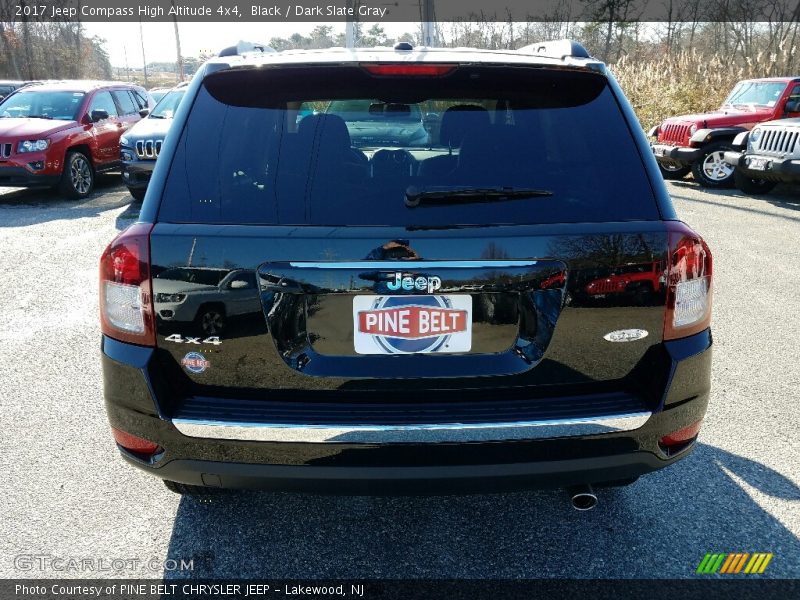 Black / Dark Slate Gray 2017 Jeep Compass High Altitude 4x4
