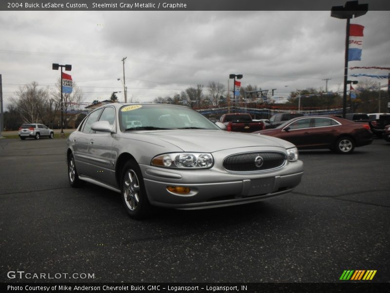 Steelmist Gray Metallic / Graphite 2004 Buick LeSabre Custom