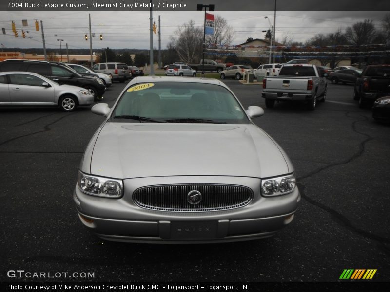 Steelmist Gray Metallic / Graphite 2004 Buick LeSabre Custom