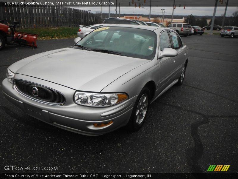 Steelmist Gray Metallic / Graphite 2004 Buick LeSabre Custom