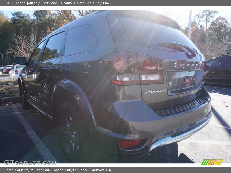 Granite Crystal Metallic / Black 2015 Dodge Journey Crossroad
