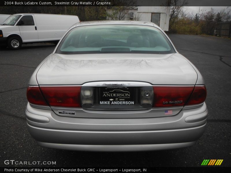Steelmist Gray Metallic / Graphite 2004 Buick LeSabre Custom