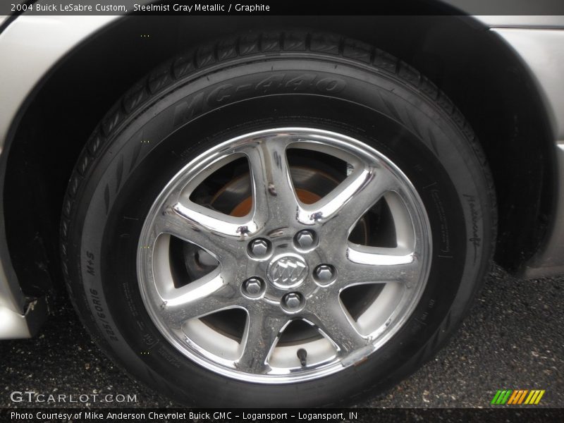 Steelmist Gray Metallic / Graphite 2004 Buick LeSabre Custom