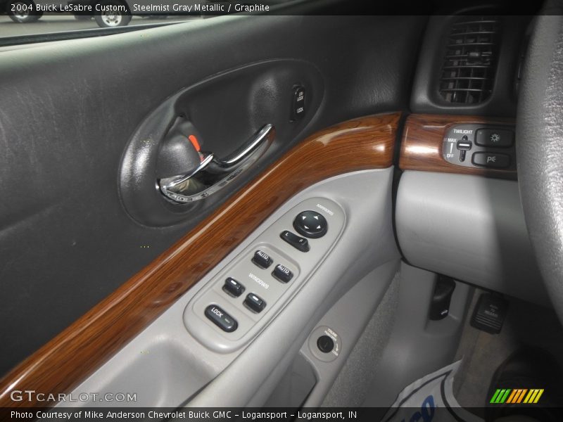 Steelmist Gray Metallic / Graphite 2004 Buick LeSabre Custom