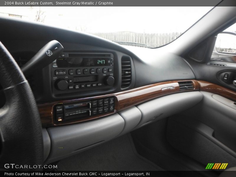 Steelmist Gray Metallic / Graphite 2004 Buick LeSabre Custom