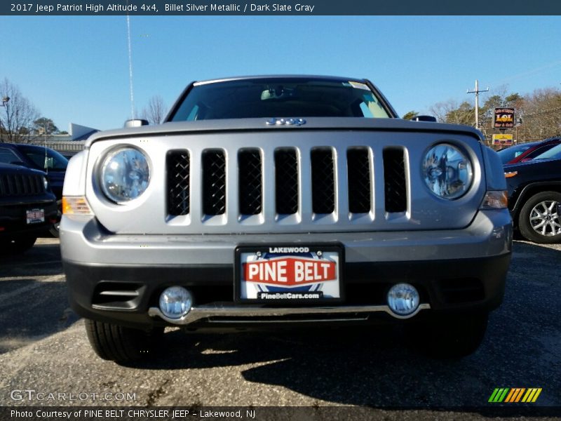 Billet Silver Metallic / Dark Slate Gray 2017 Jeep Patriot High Altitude 4x4