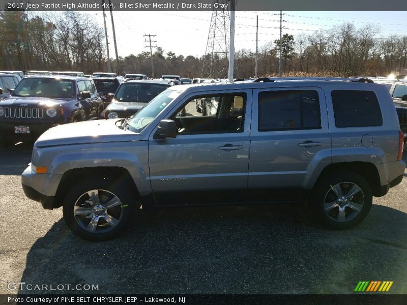 Billet Silver Metallic / Dark Slate Gray 2017 Jeep Patriot High Altitude 4x4