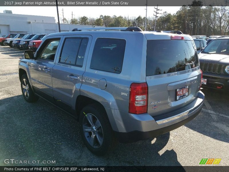 Billet Silver Metallic / Dark Slate Gray 2017 Jeep Patriot High Altitude 4x4