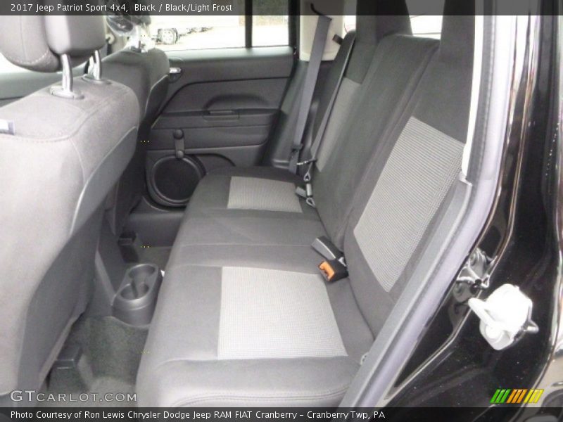 Black / Black/Light Frost 2017 Jeep Patriot Sport 4x4