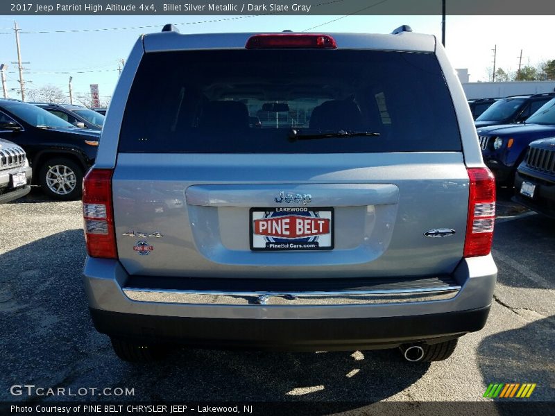 Billet Silver Metallic / Dark Slate Gray 2017 Jeep Patriot High Altitude 4x4