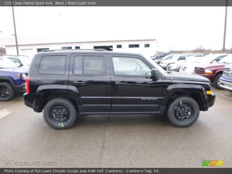 Black / Black/Light Frost 2017 Jeep Patriot Sport 4x4