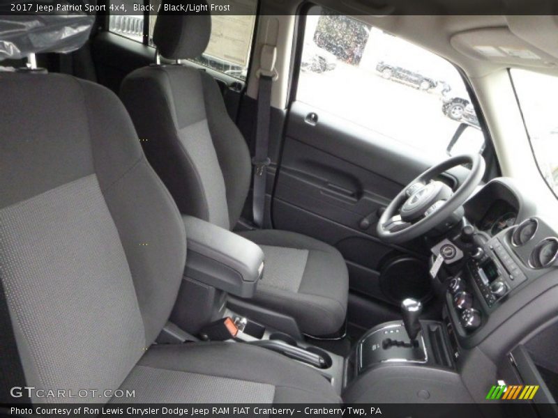 Black / Black/Light Frost 2017 Jeep Patriot Sport 4x4