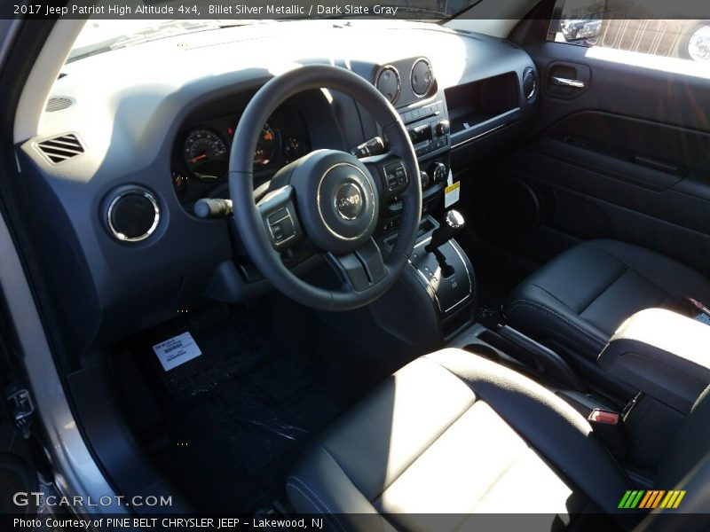 Billet Silver Metallic / Dark Slate Gray 2017 Jeep Patriot High Altitude 4x4