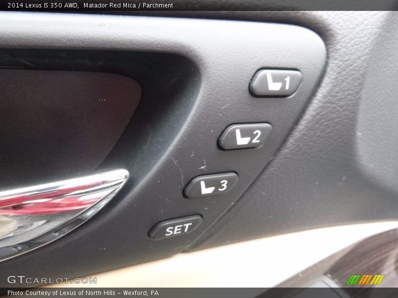 Matador Red Mica / Parchment 2014 Lexus IS 350 AWD
