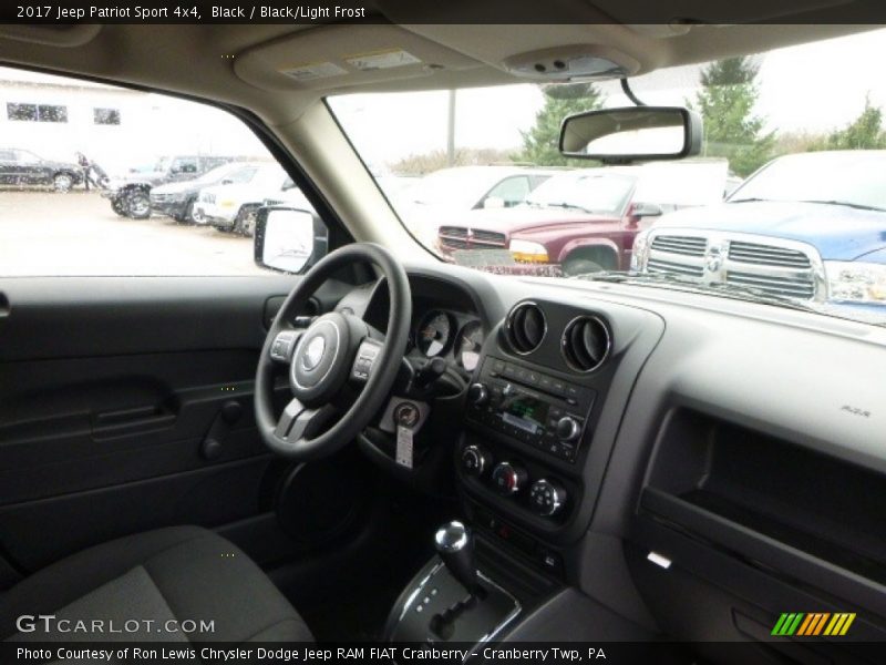 Black / Black/Light Frost 2017 Jeep Patriot Sport 4x4