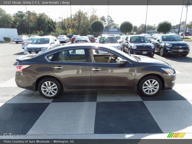 Java Metallic / Beige 2015 Nissan Altima 2.5 S