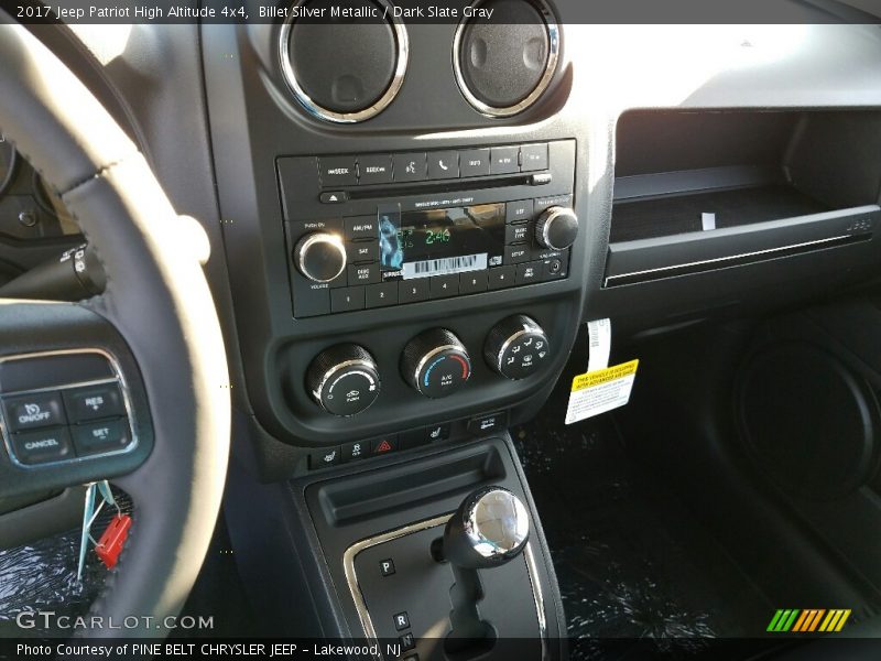Billet Silver Metallic / Dark Slate Gray 2017 Jeep Patriot High Altitude 4x4