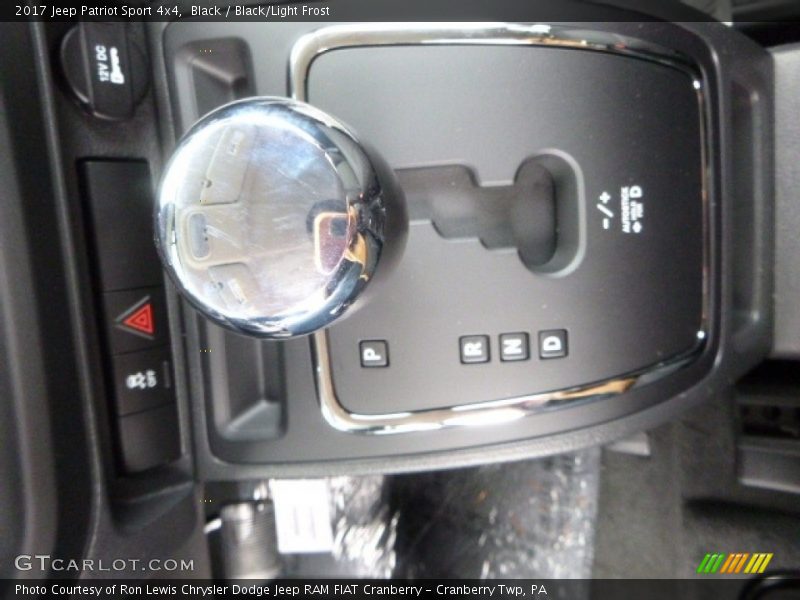 Black / Black/Light Frost 2017 Jeep Patriot Sport 4x4