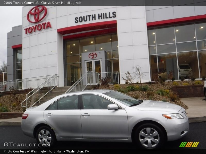 Classic Silver Metallic / Ash 2009 Toyota Camry LE
