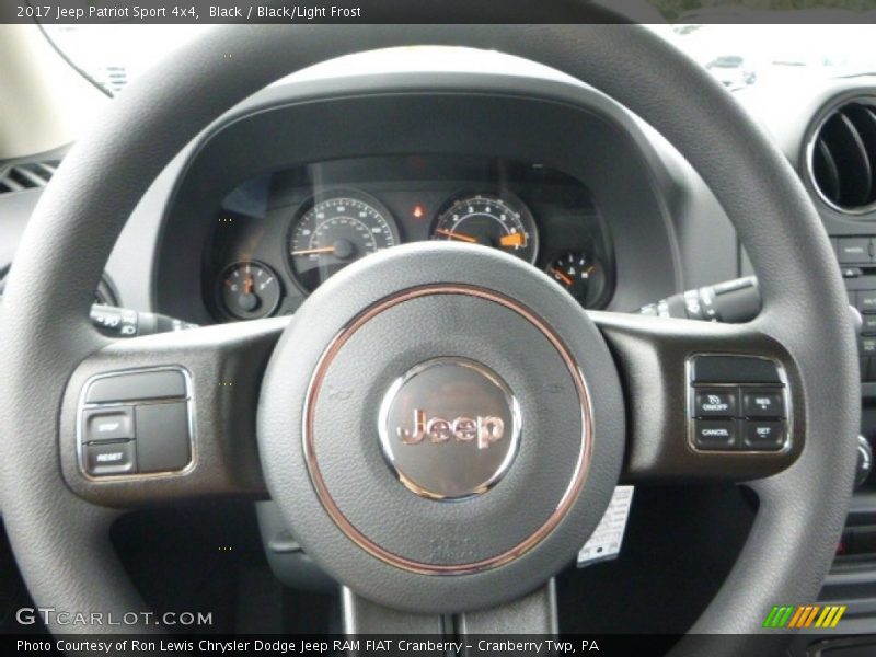 Black / Black/Light Frost 2017 Jeep Patriot Sport 4x4