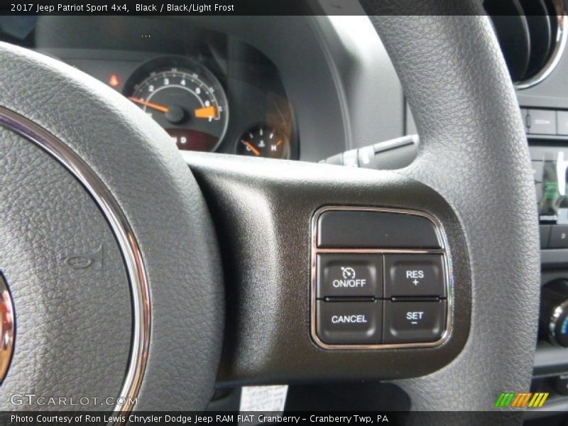 Black / Black/Light Frost 2017 Jeep Patriot Sport 4x4