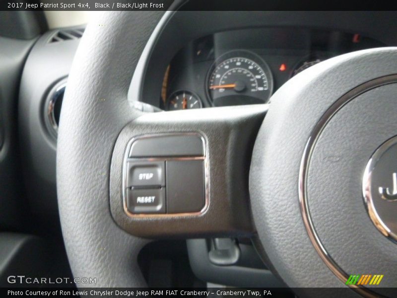 Black / Black/Light Frost 2017 Jeep Patriot Sport 4x4