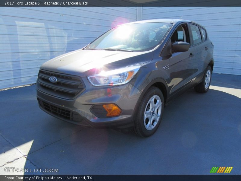 Magnetic / Charcoal Black 2017 Ford Escape S