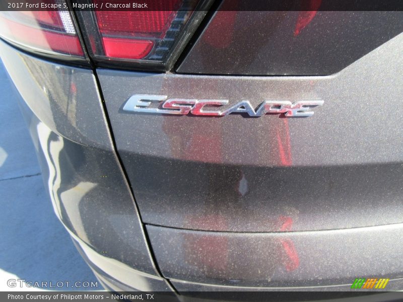 Magnetic / Charcoal Black 2017 Ford Escape S