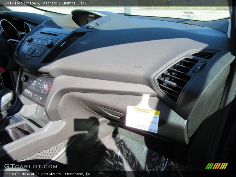 Magnetic / Charcoal Black 2017 Ford Escape S