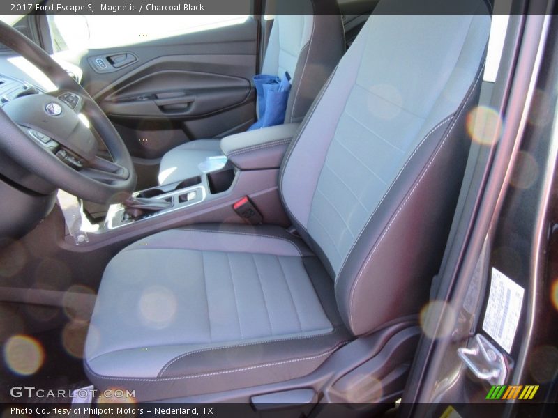 Magnetic / Charcoal Black 2017 Ford Escape S
