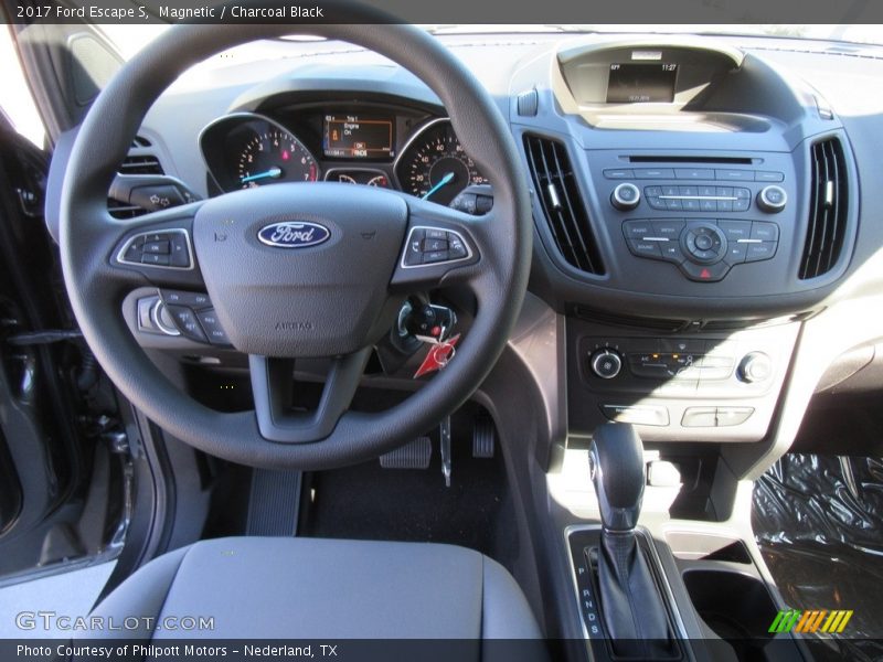 Magnetic / Charcoal Black 2017 Ford Escape S