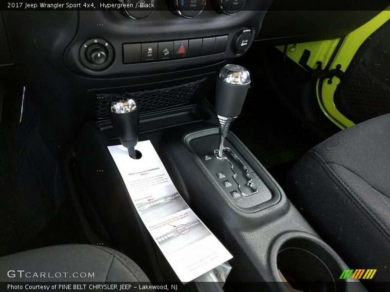 Hypergreen / Black 2017 Jeep Wrangler Sport 4x4